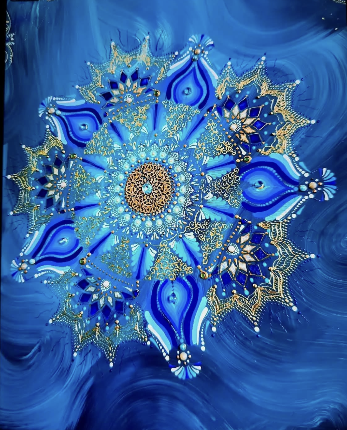 Mandala Océan — Krist'Ailes